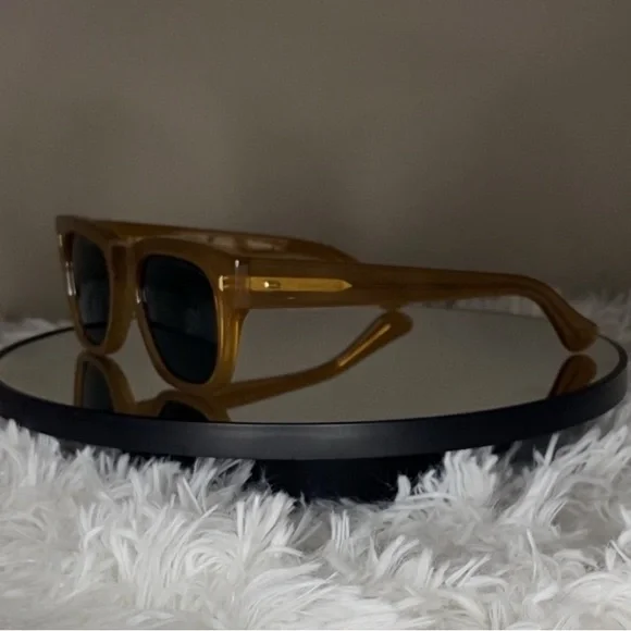 Cutler And Gross Sunglasses/ Model #:0772V2/ Tan Tinted Frames
